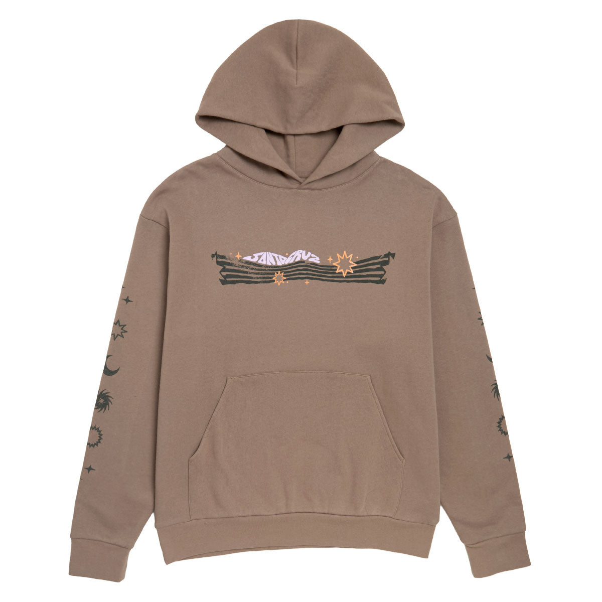 Santa Cruz Womens Space Warp Hoodie - Clay image 1