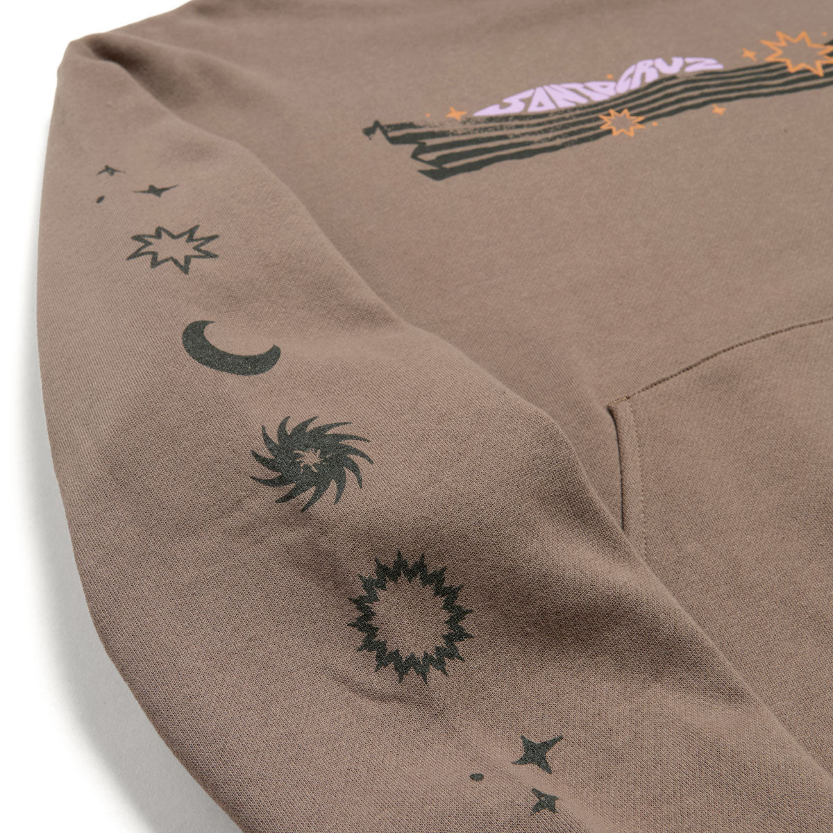Santa Cruz Womens Space Warp Hoodie - Clay image 2