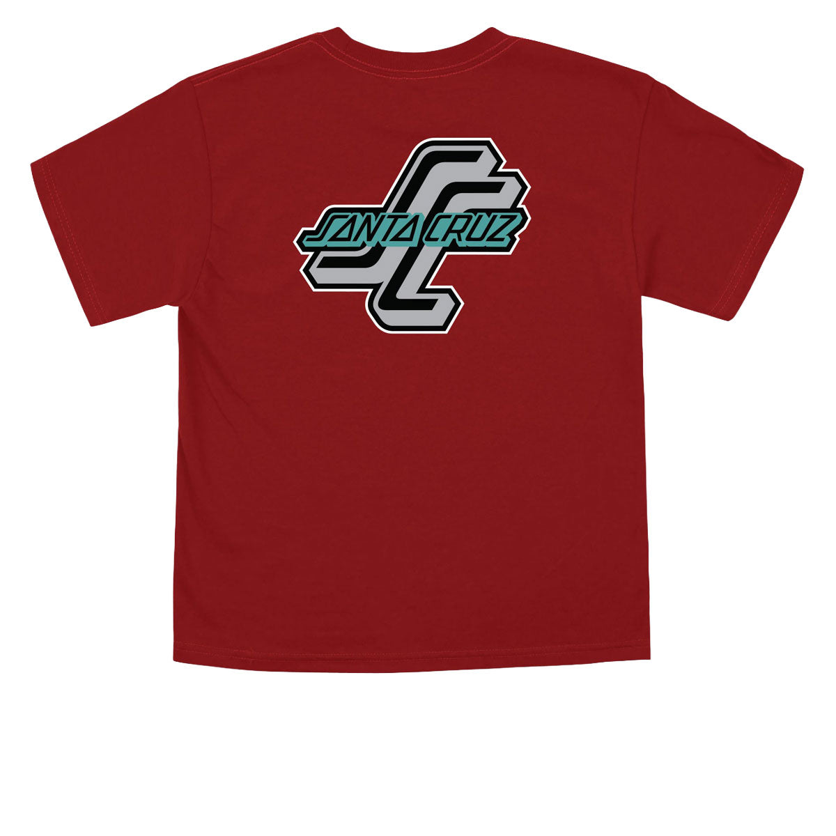 Santa Cruz Youth Outer OGSC T-Shirt - Cardinal Red image 2