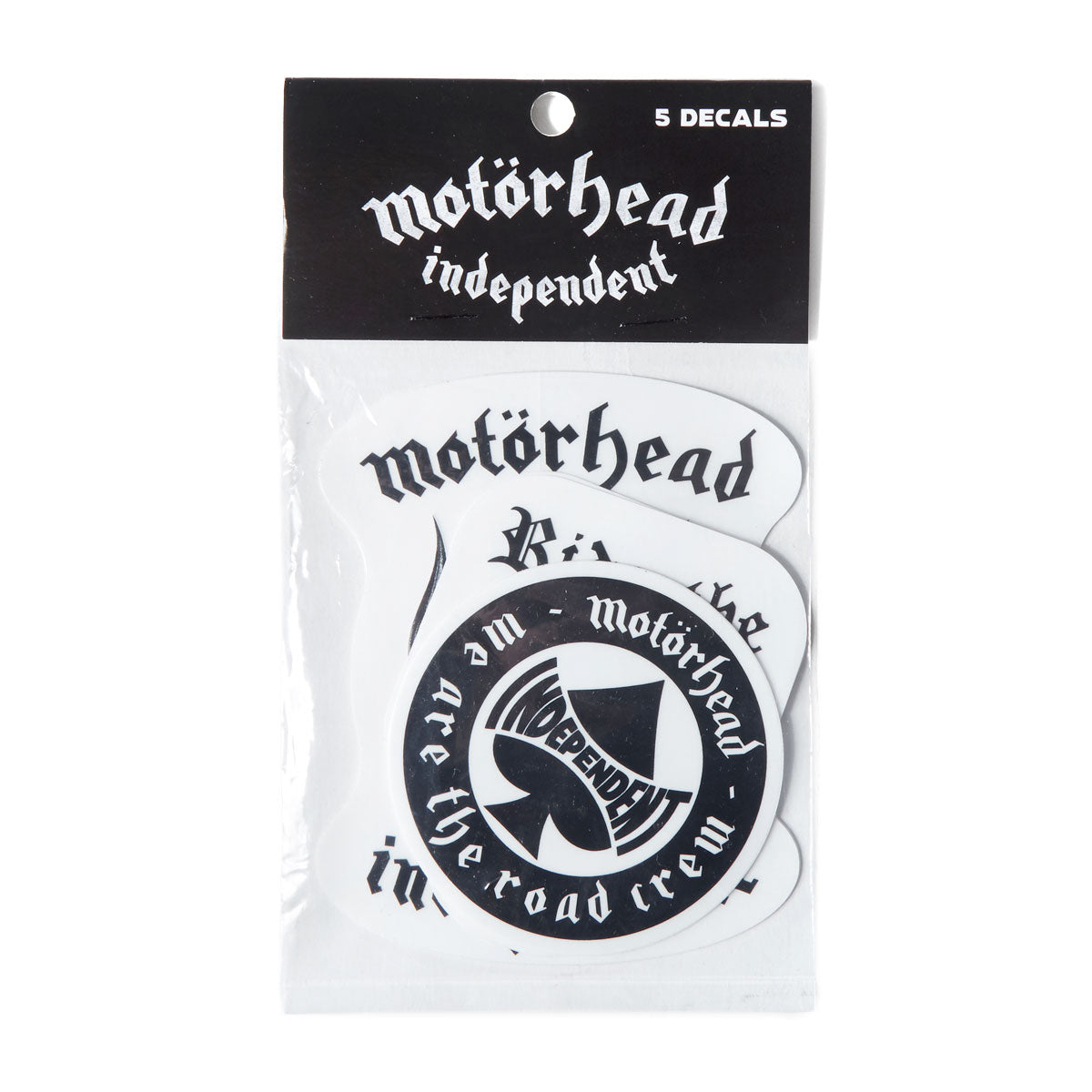 Independent x Motörhead 5 Pack Of Stickers - Assorted image 2