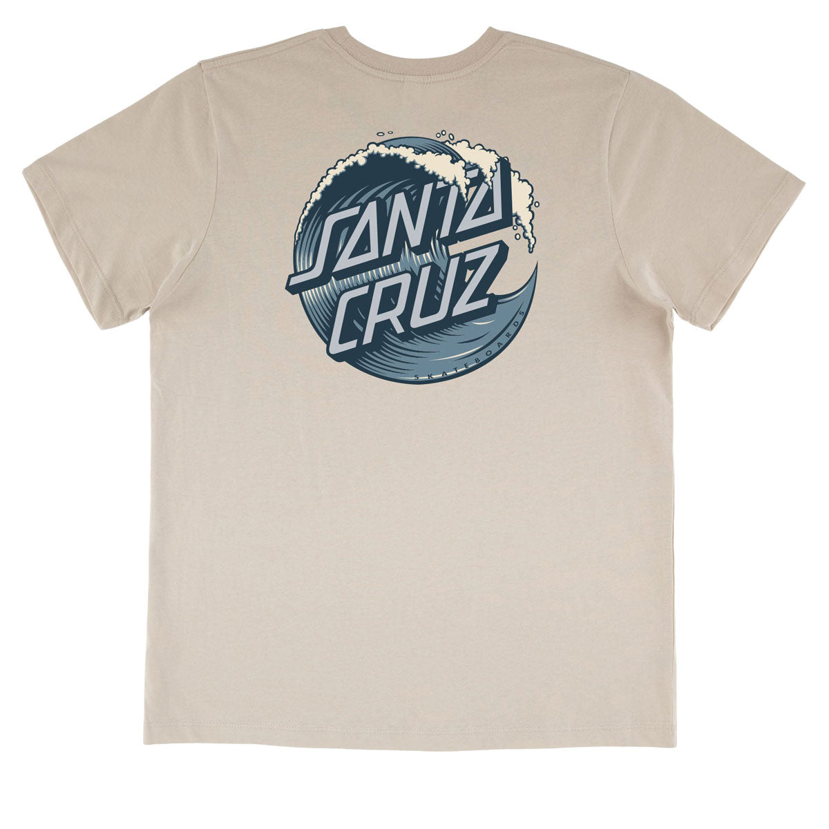 Santa Cruz Womens Wave Dot T-Shirt - Bone image 2