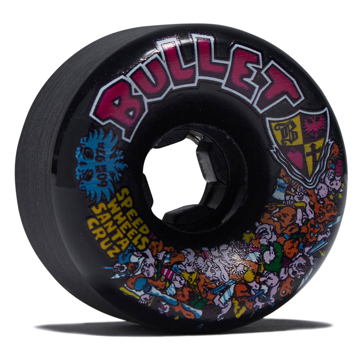 Slime Balls Bullet Riot Vomits 97a Skateboard Wheels - Black - 60mm image 1