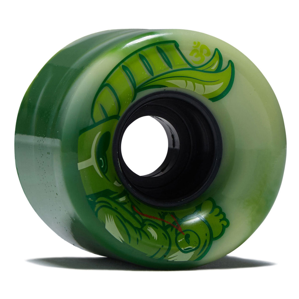 OJ Cru-Zen Mini Super Juice 78a Skateboard Wheels - Emerald Marble Swirl - 55mm image 1