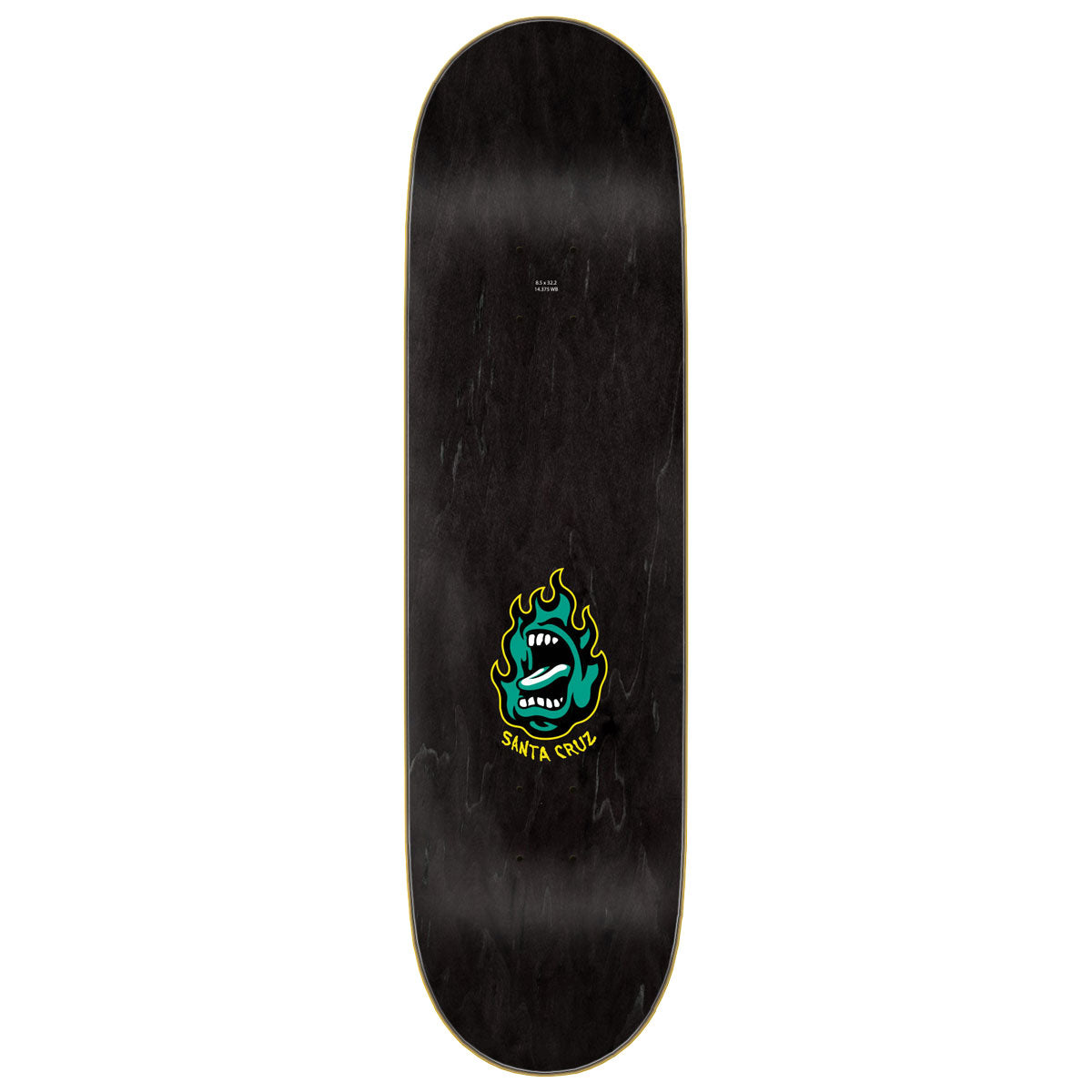 Santa Cruz Screaming Flame 7 Ply Birch  Skateboard Complete - 8.50