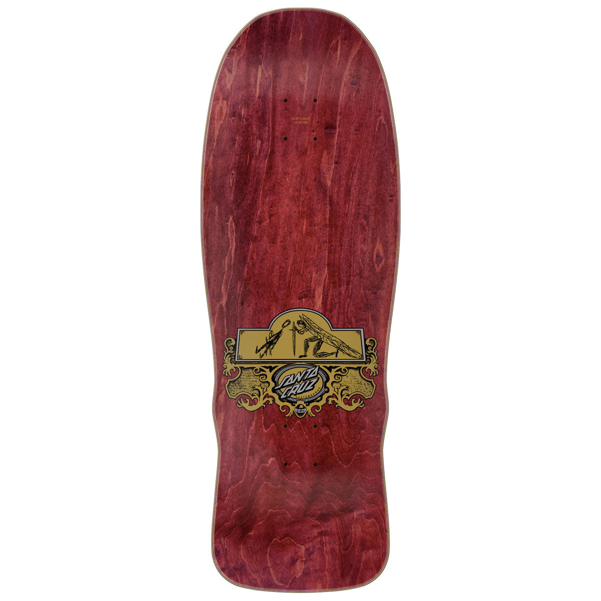 Santa Cruz Winkowski Archangel Pro Shaped Skateboard Deck - 10.35