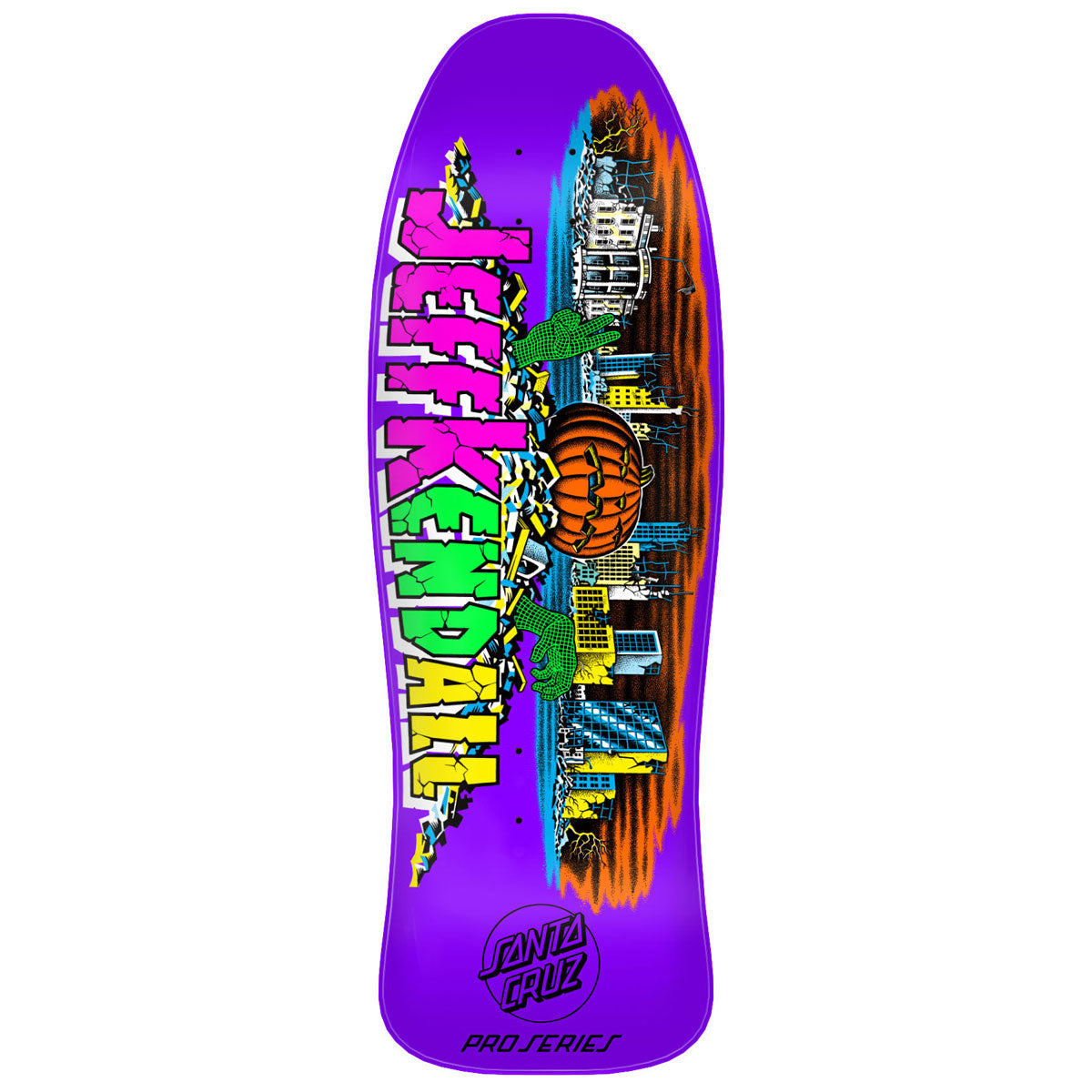 Santa Cruz Kendall Pumpkin 2025 Reissue Skateboard Deck - 10.00