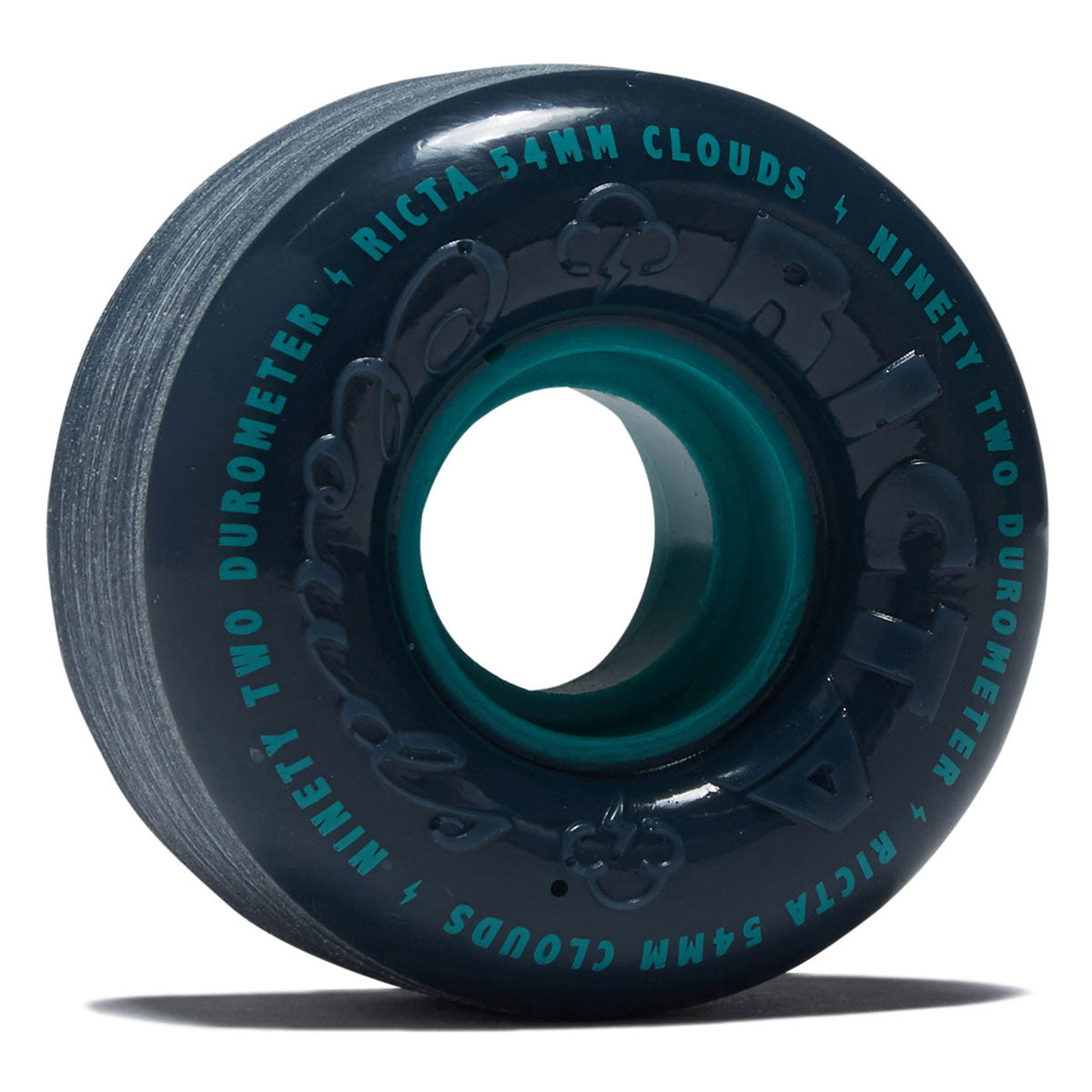 Ricta Clouds 92a Skateboard Wheels - Navy - 54mm image 1