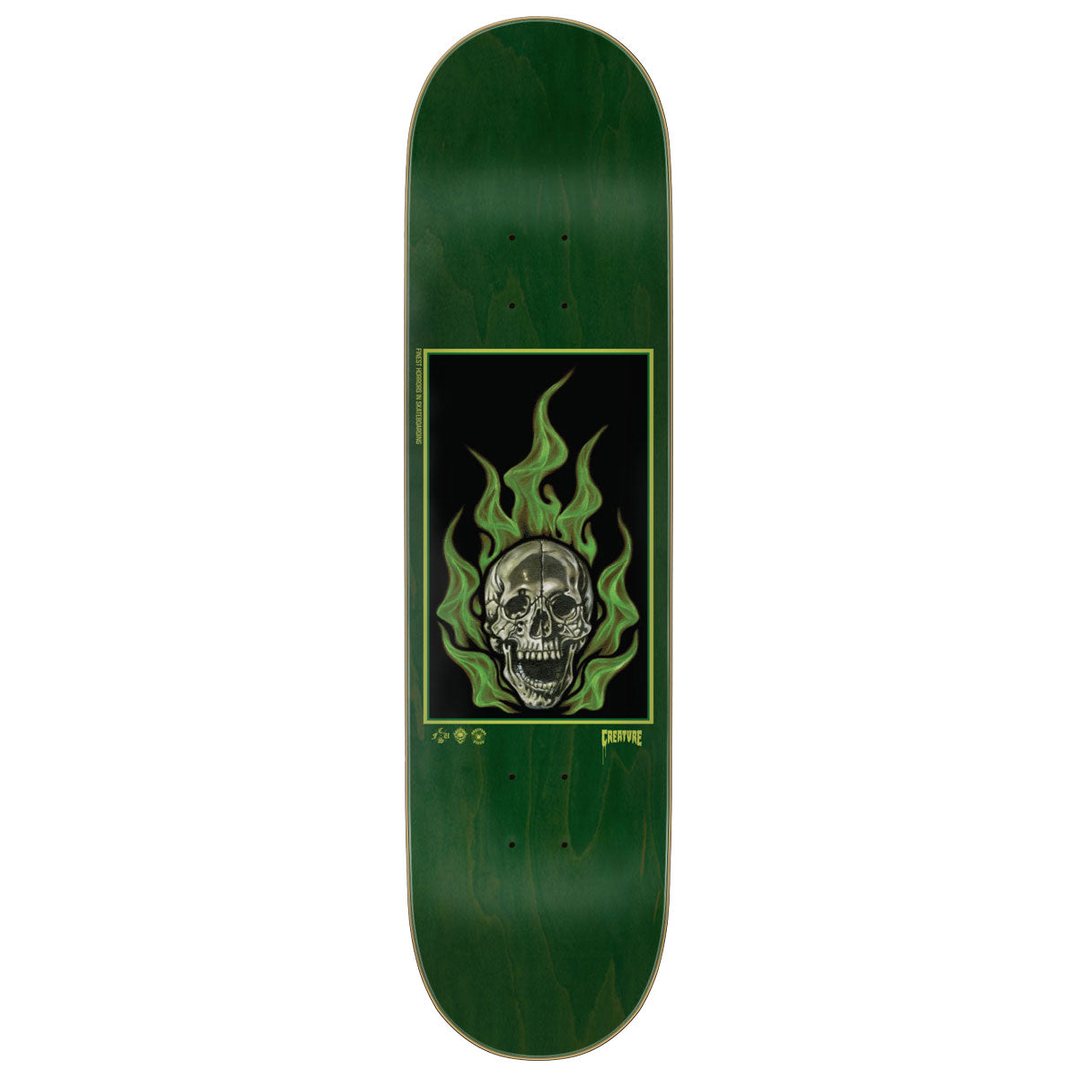 Creature Bonehead Eternal SM 7 Ply Birch Skateboard Deck - 8.00