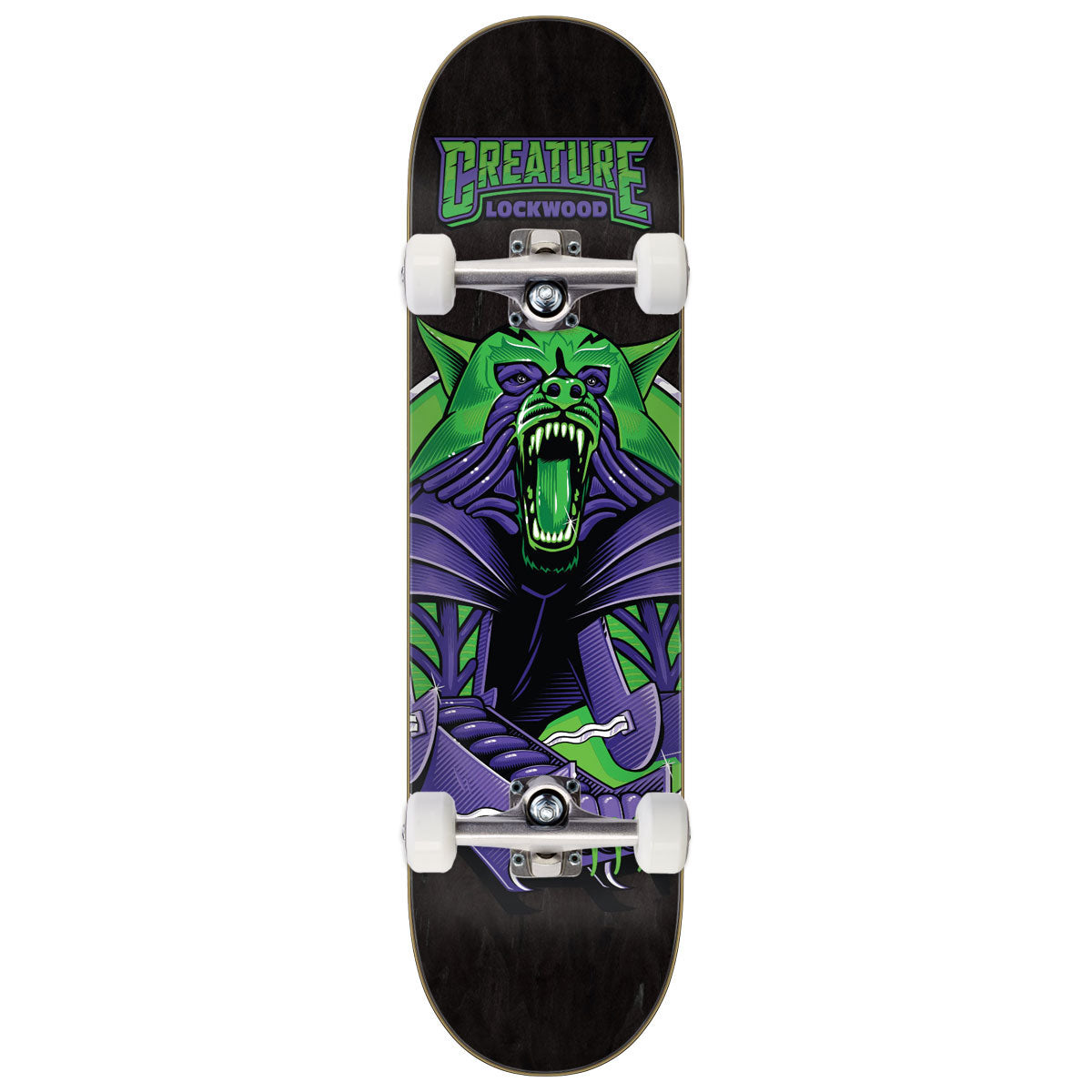 Creature Lockwood Robo Wolf Pro Skateboard Complete - 8.25