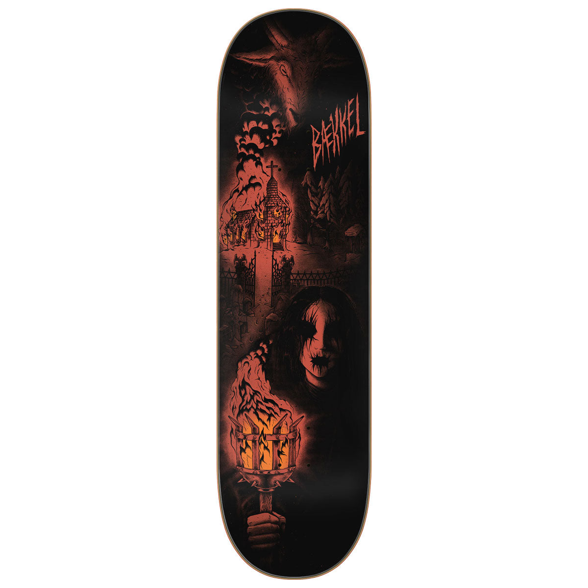 Creature Baekkel Torch Pro Skateboard Deck - 8.60