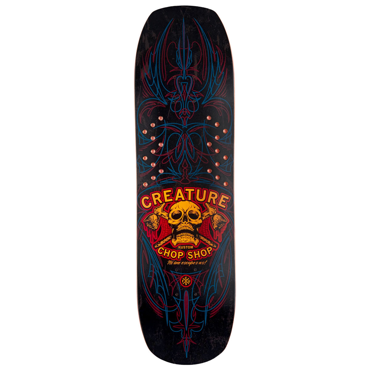 Creature Chop Shop Pinstripe Skateboard Deck - 8.75