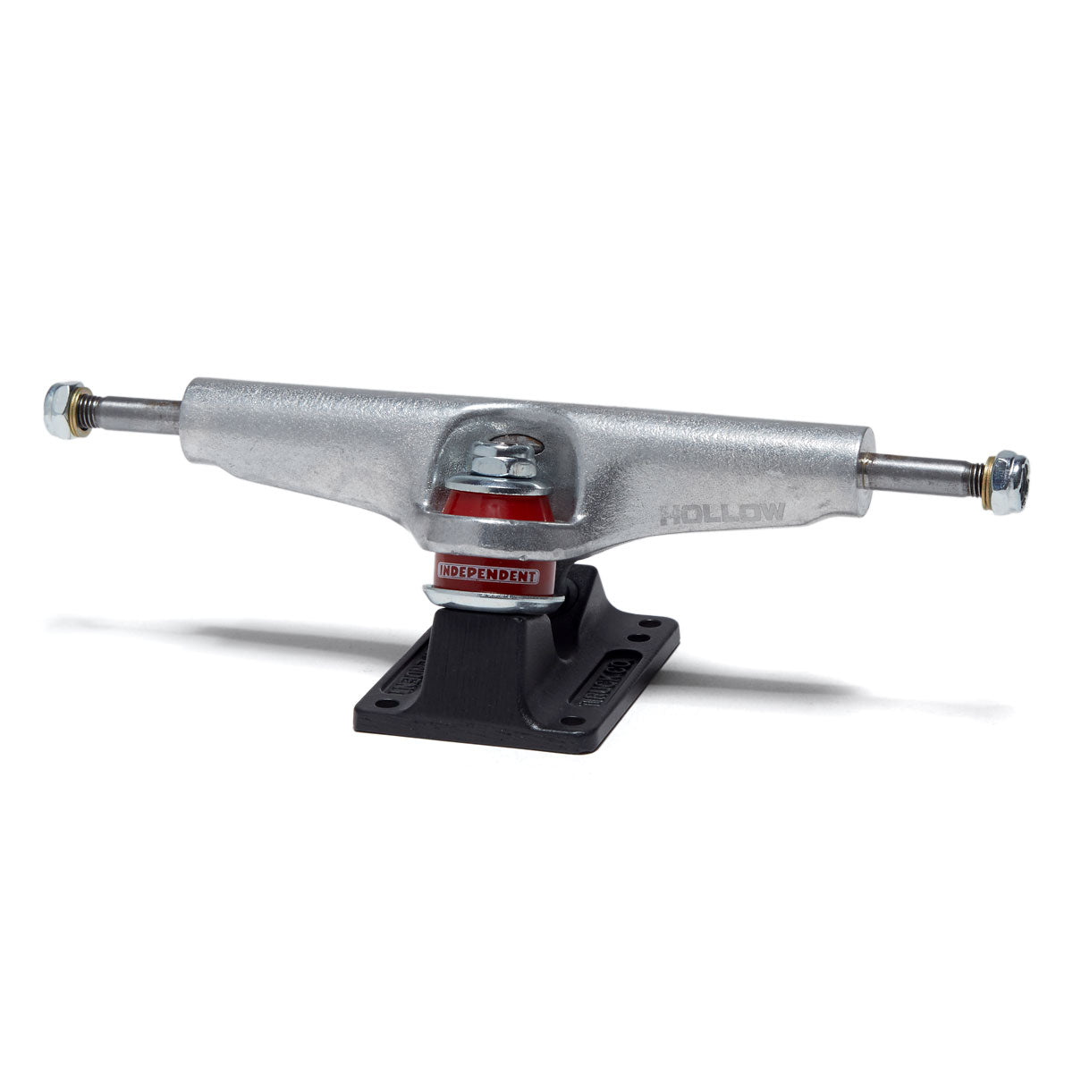 Independent Stage 4 Hollow Skateboard Trucks - Silver/Ano Black - 151mm image 2