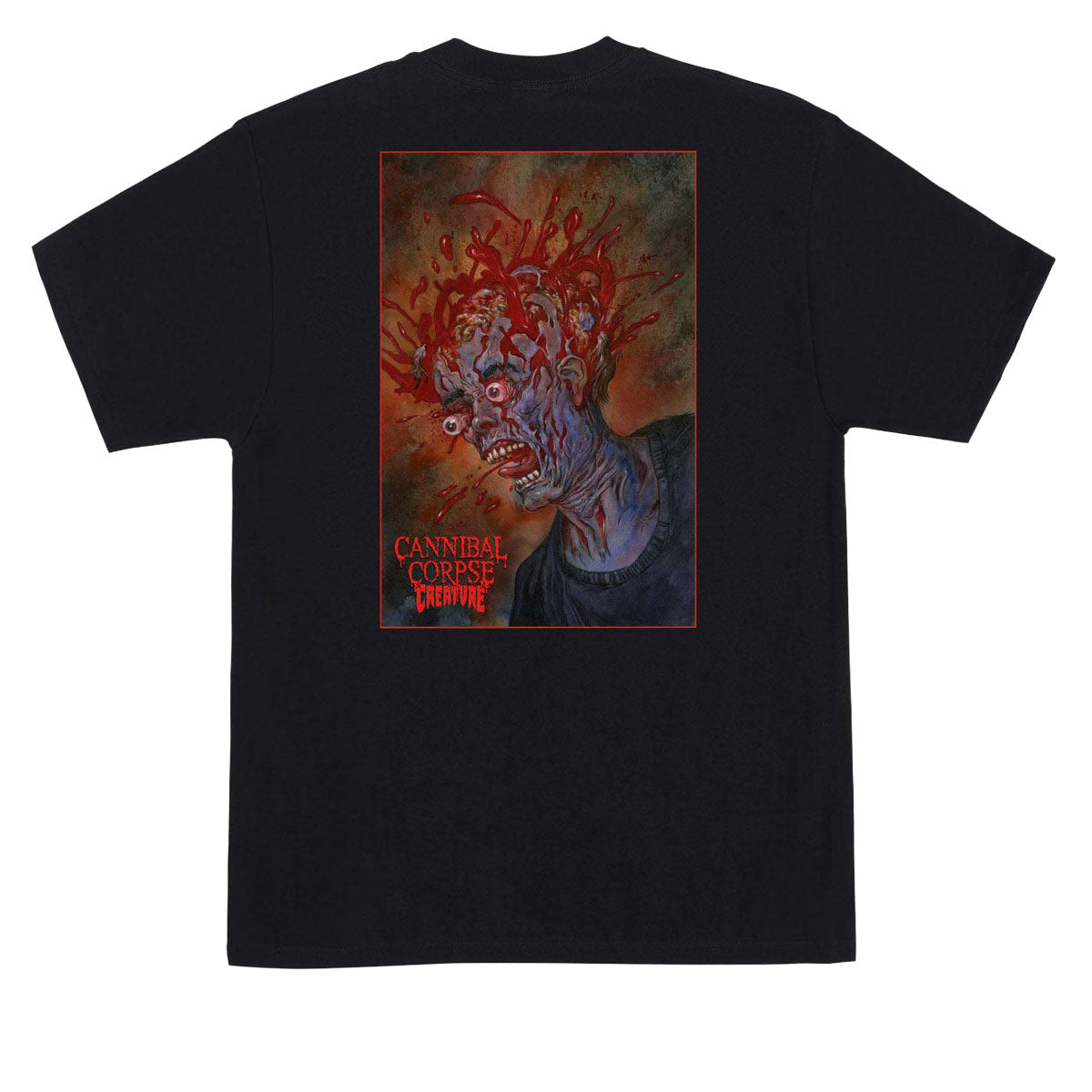 Creature x Cannibal Corpse T-Shirt - Black image 2
