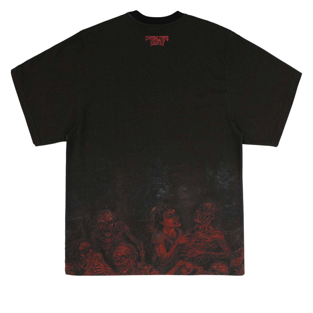 Creature x Cannibal Corpse Ringer T-Shirt - Black image 2