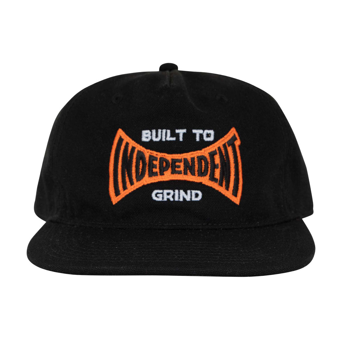 Independent Built To Grind Span Snapback Hat - Black image 2