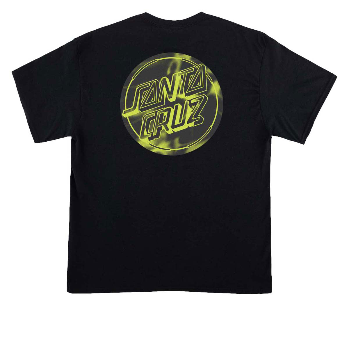 Santa Cruz Acid Cloud Dot T-Shirt - Black image 1