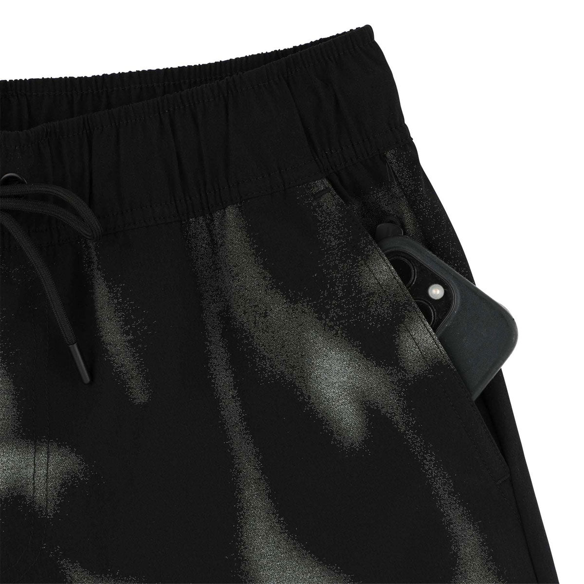 Santa Cruz TTE Messenger Elastic Waist Boardshorts - Black Haze image 3