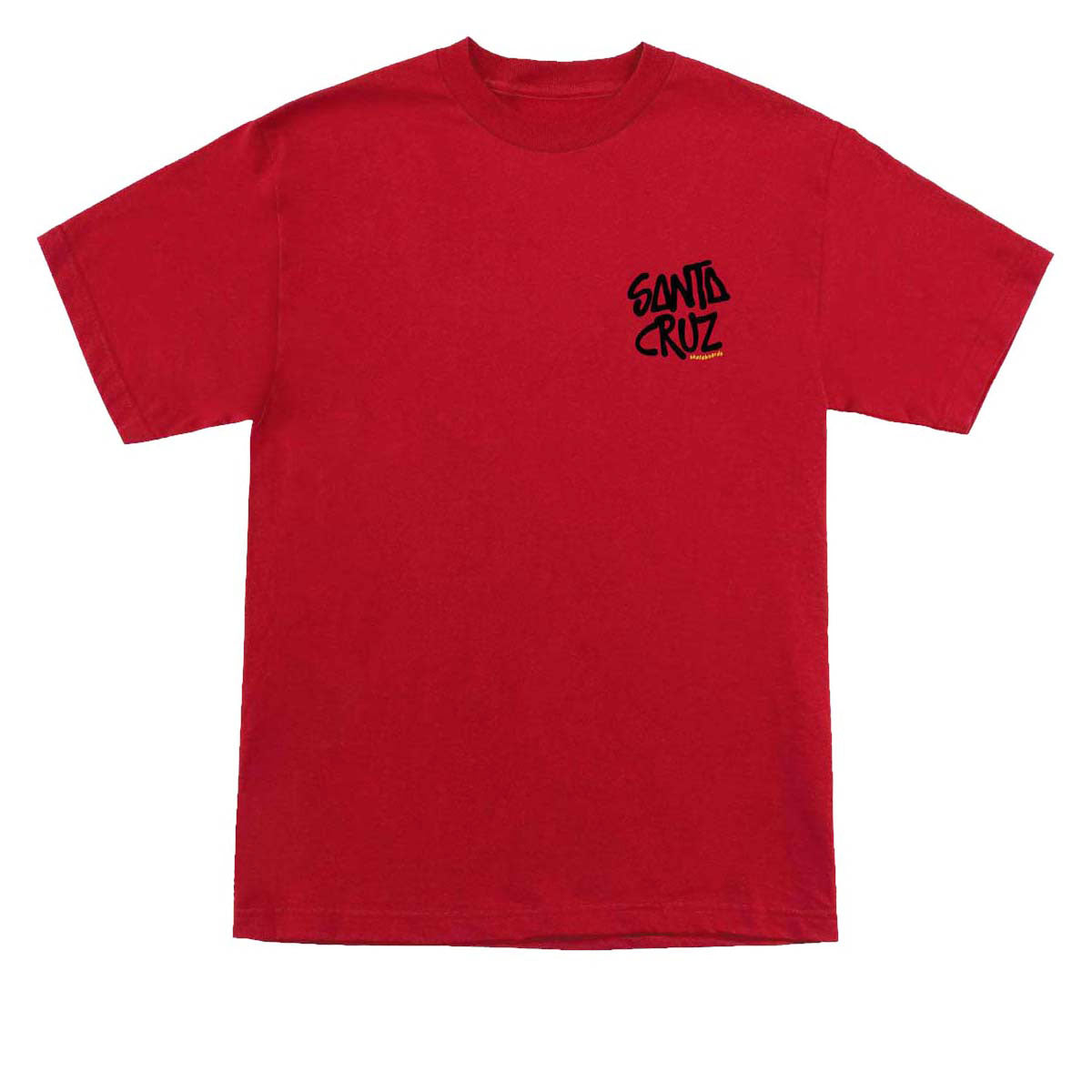 Santa Cruz Wood Cut T-Shirt - Red image 2