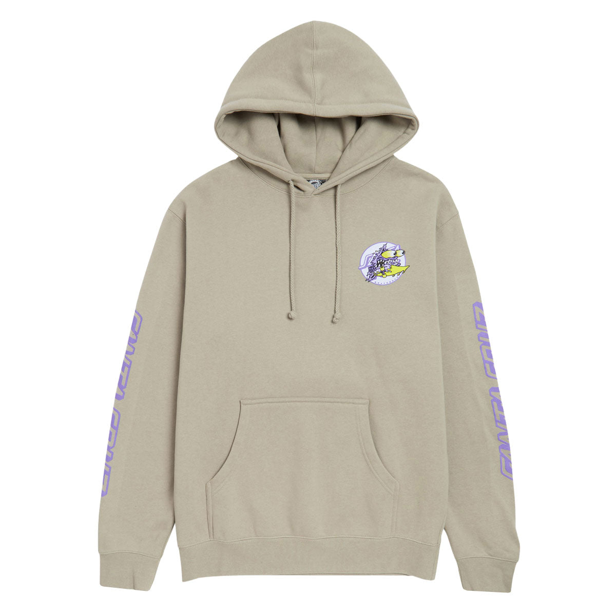 Santa Cruz Meek Slasher Box Hoodie - Cement image 2