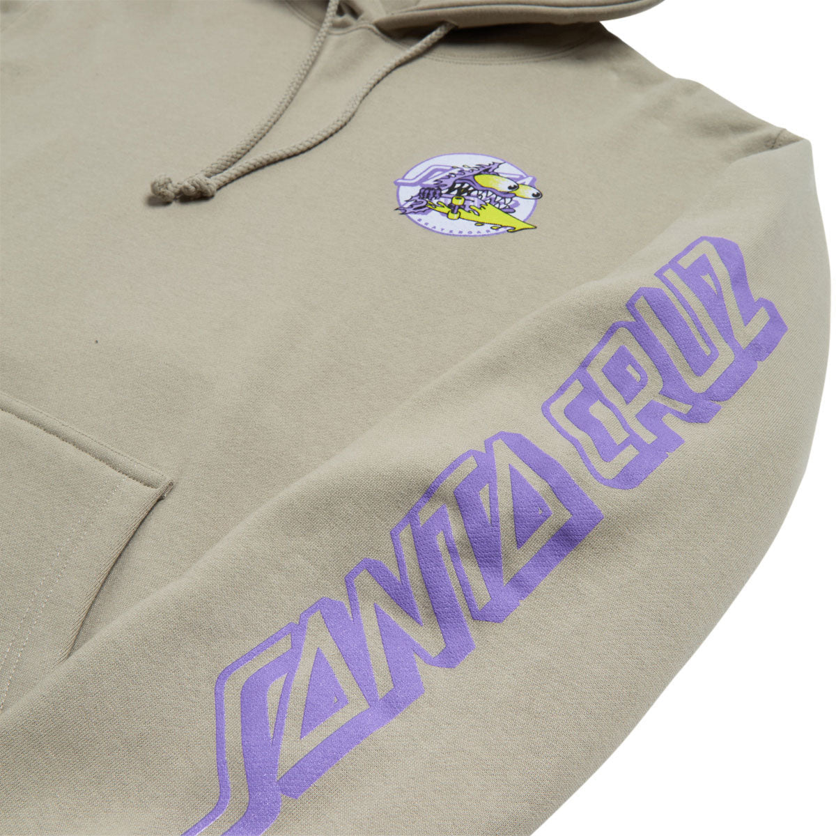 Santa Cruz Meek Slasher Box Hoodie - Cement image 3