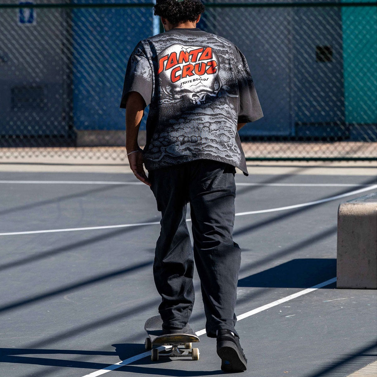 Santa Cruz O'Brien Reaper Shirt - Black image 4