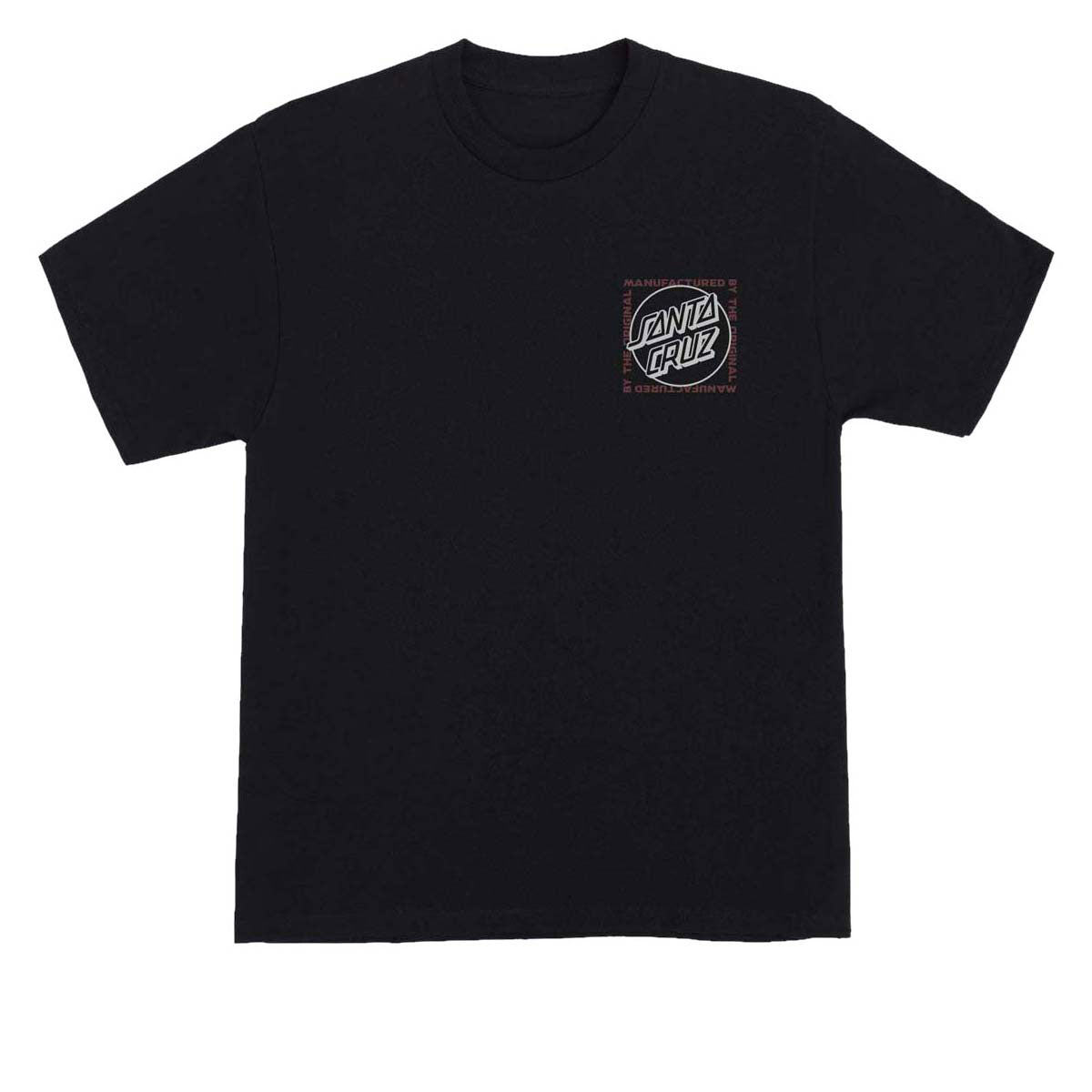 Santa Cruz Opus Squared T-Shirt - Black image 1