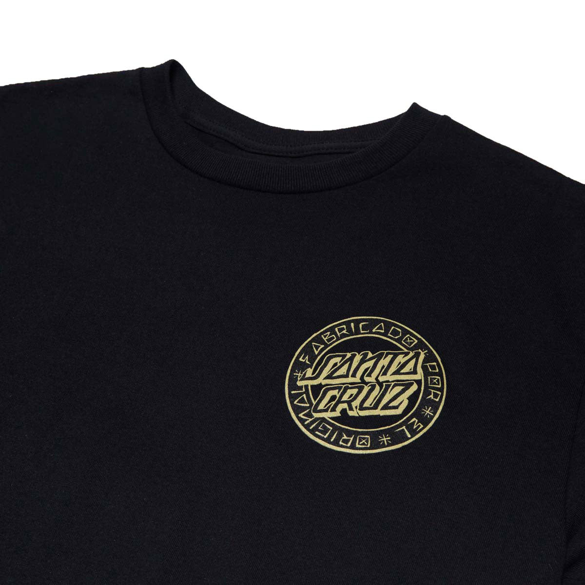 Santa Cruz Loco Dot Chest T-Shirt - Black image 2