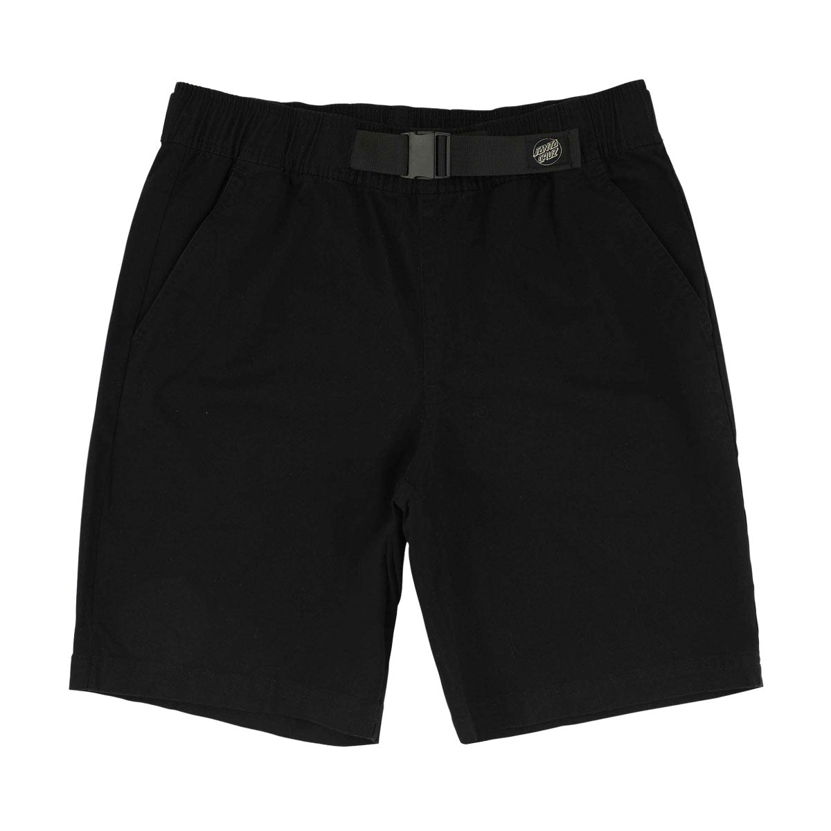 Santa Cruz Flex Elastic Waist Shorts - Black image 1