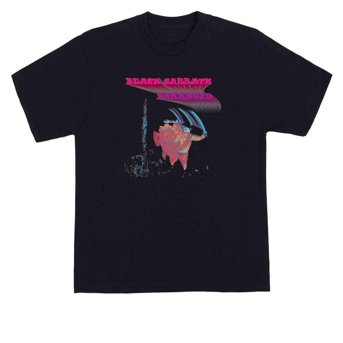 OJ x Black Sabbath Paranoid OJ T-Shirt - Black image 1