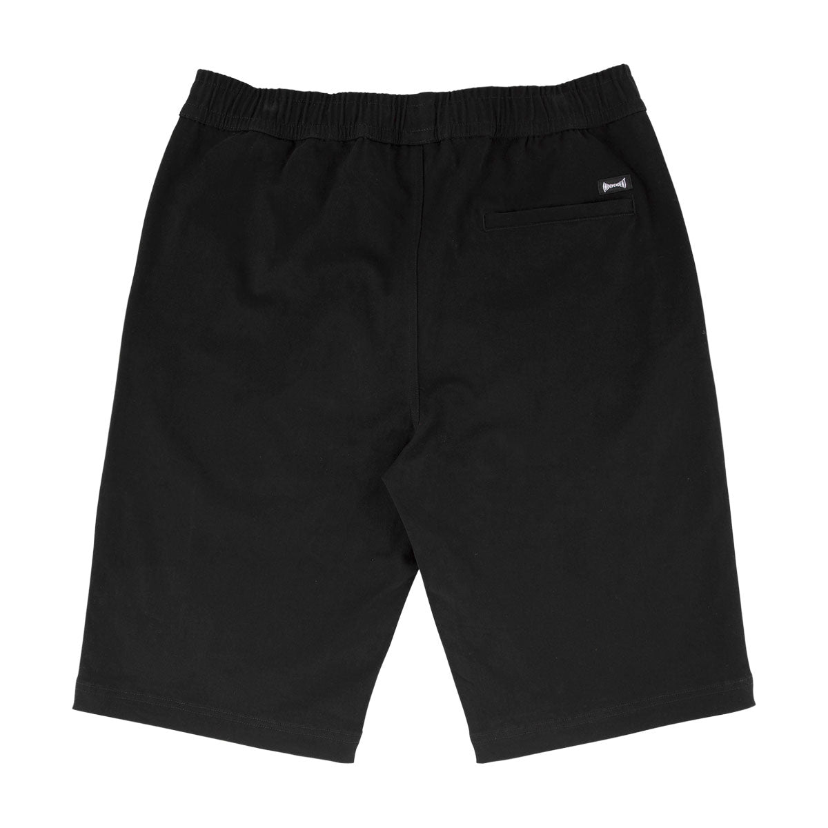 Independent Span Elastic Waist Shorts - Black/Black image 2