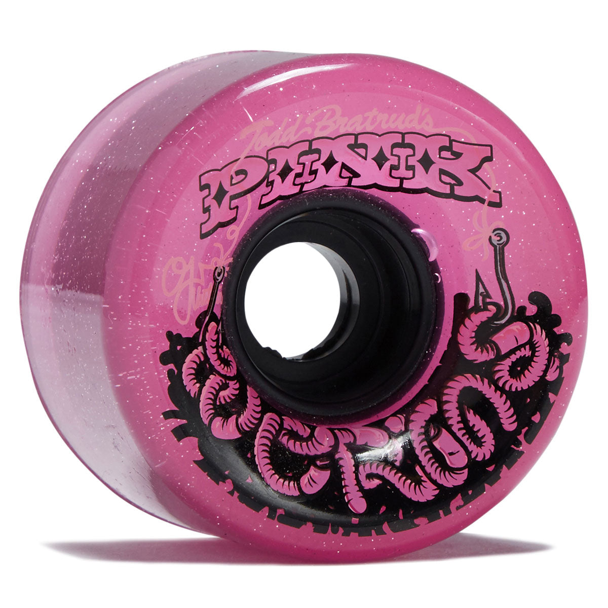 OJ Pink Worms Super Juice Pink 78a Skateboard Wheels - Pink - 60mm image 1