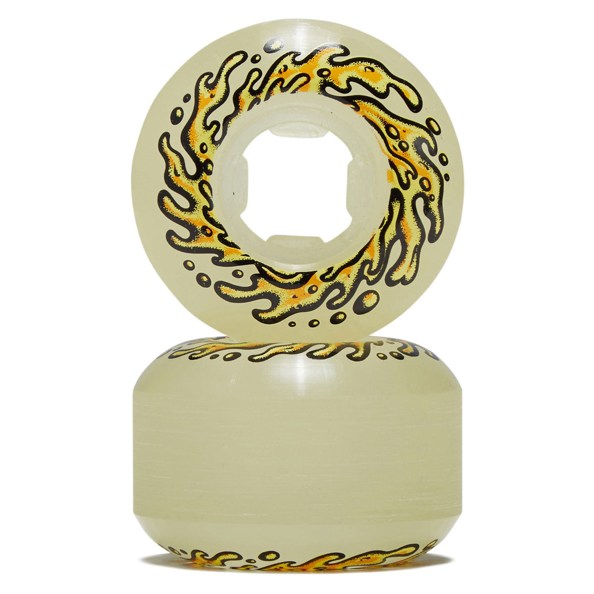 Slime Balls OG Eggs Mini Chubbies 99a Skateboard Wheels - Glow In The Dark - 45mm image 2