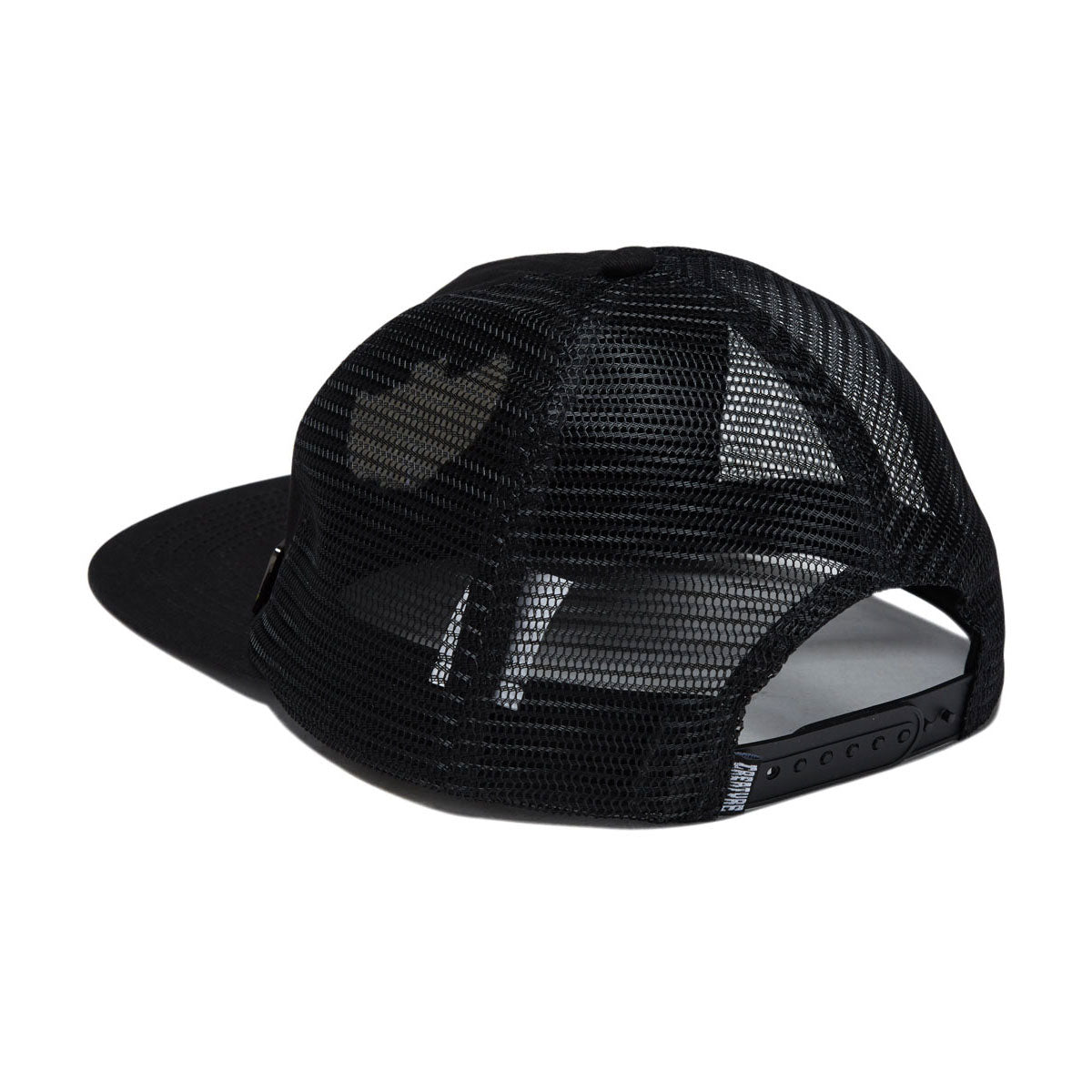 Creature Gravette Hippie Skull 20th Snapback Hat - Black image 2