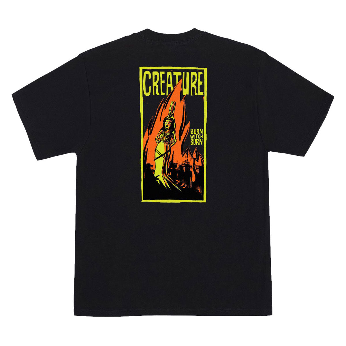 Creature Burn Witch Burn T-Shirt - Black image 1