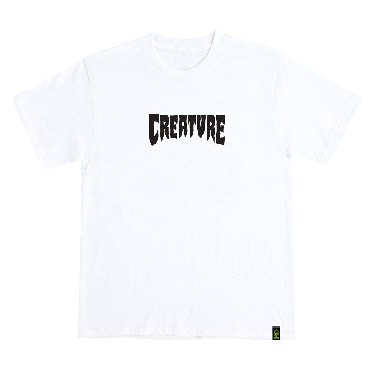 Creature Mono T-Shirt - White image 1