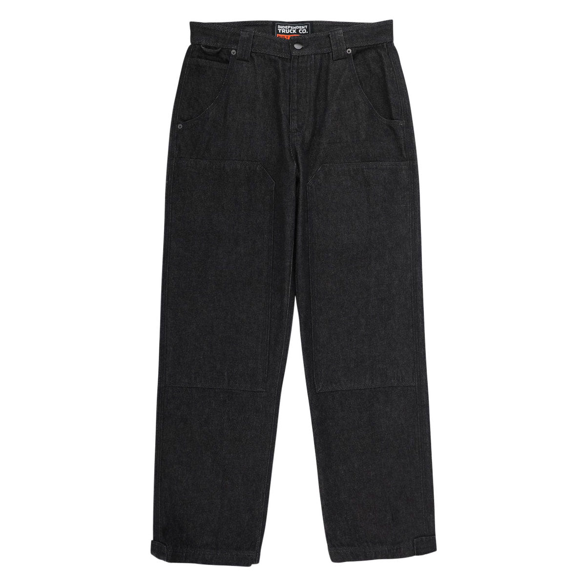 Independent Built To Grind Double Knee Jeans - Black Denim image 1