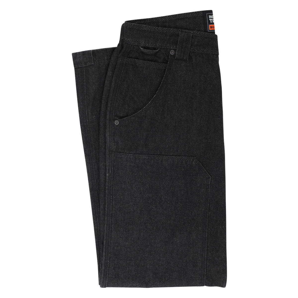 Independent Built To Grind Double Knee Jeans - Black Denim image 4