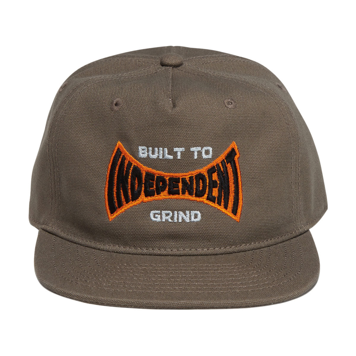Independent Built To Grind Span Snapback Hat - Walnut image 5