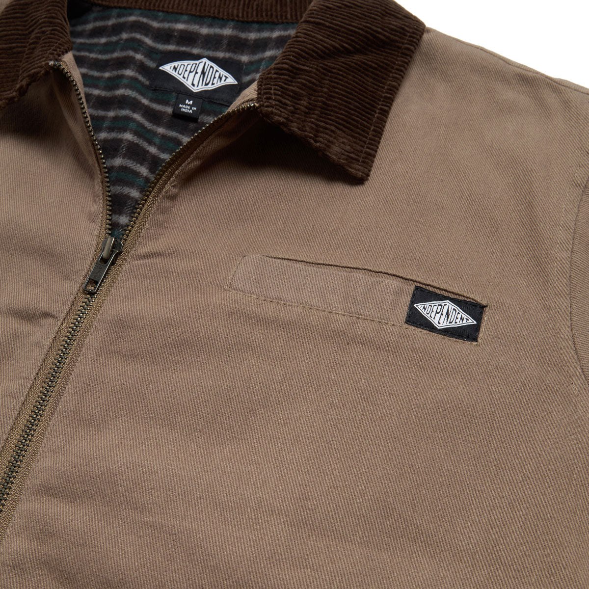 Independent Free On The Streets Work Jacket - Dark Sand image 5