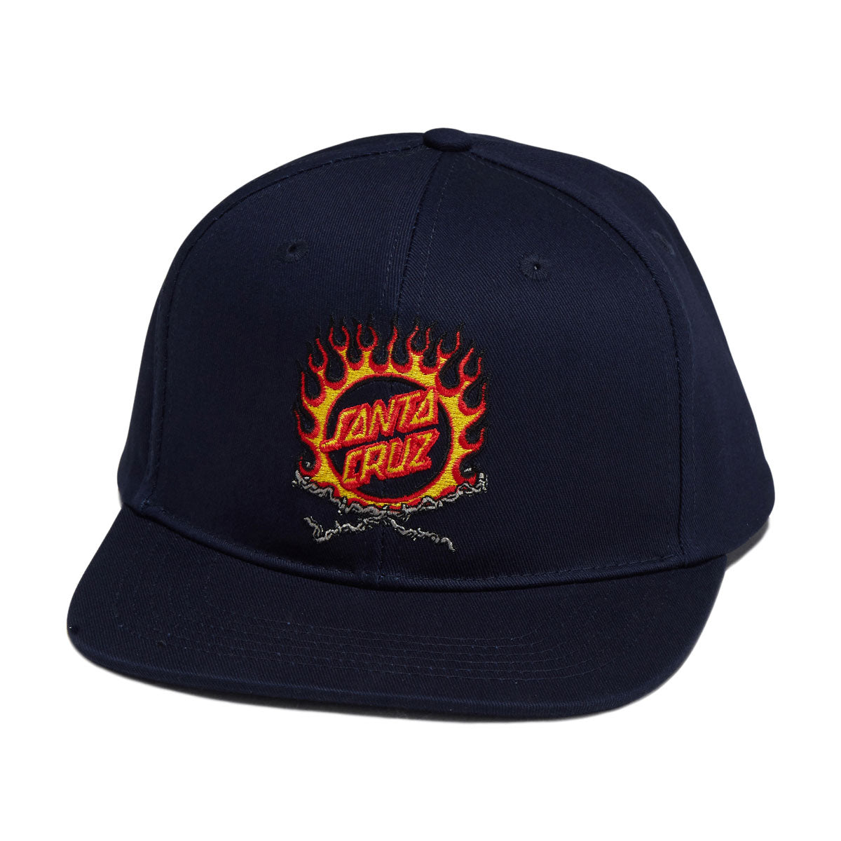 Santa Cruz Forging Dot Snapback Hat - Navy image 1
