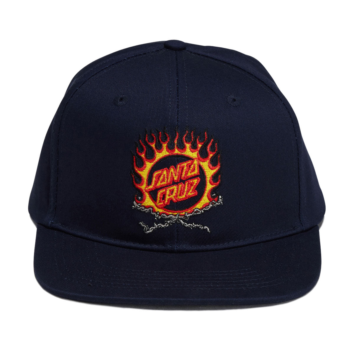 Santa Cruz Forging Dot Snapback Hat - Navy image 5