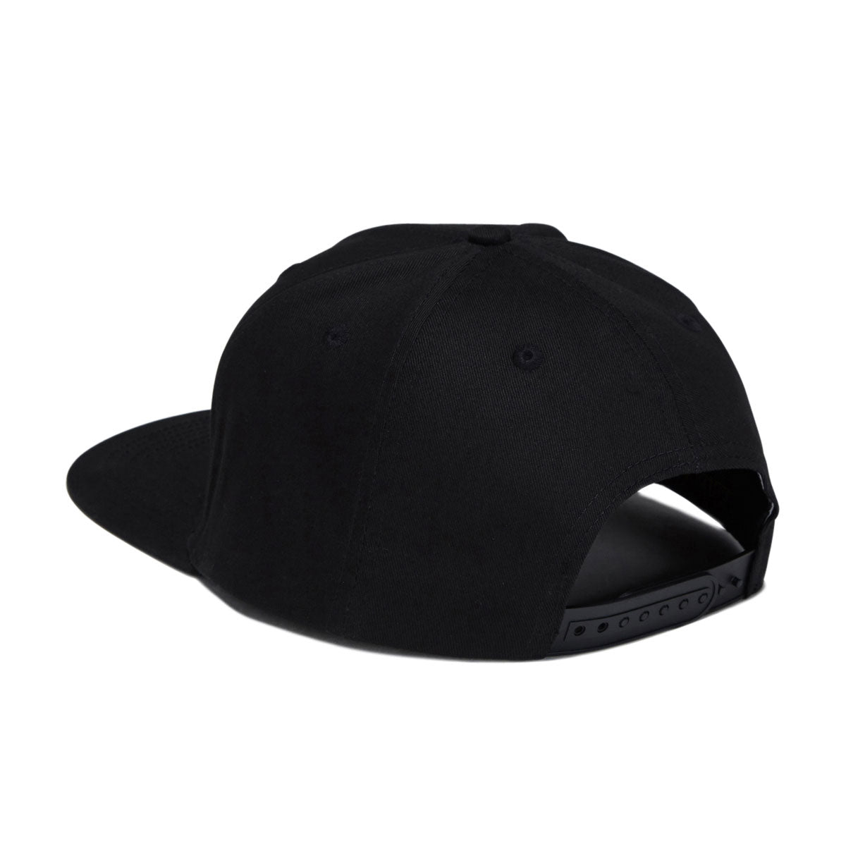 Santa Cruz Forging Dot Snapback Hat - Black image 2