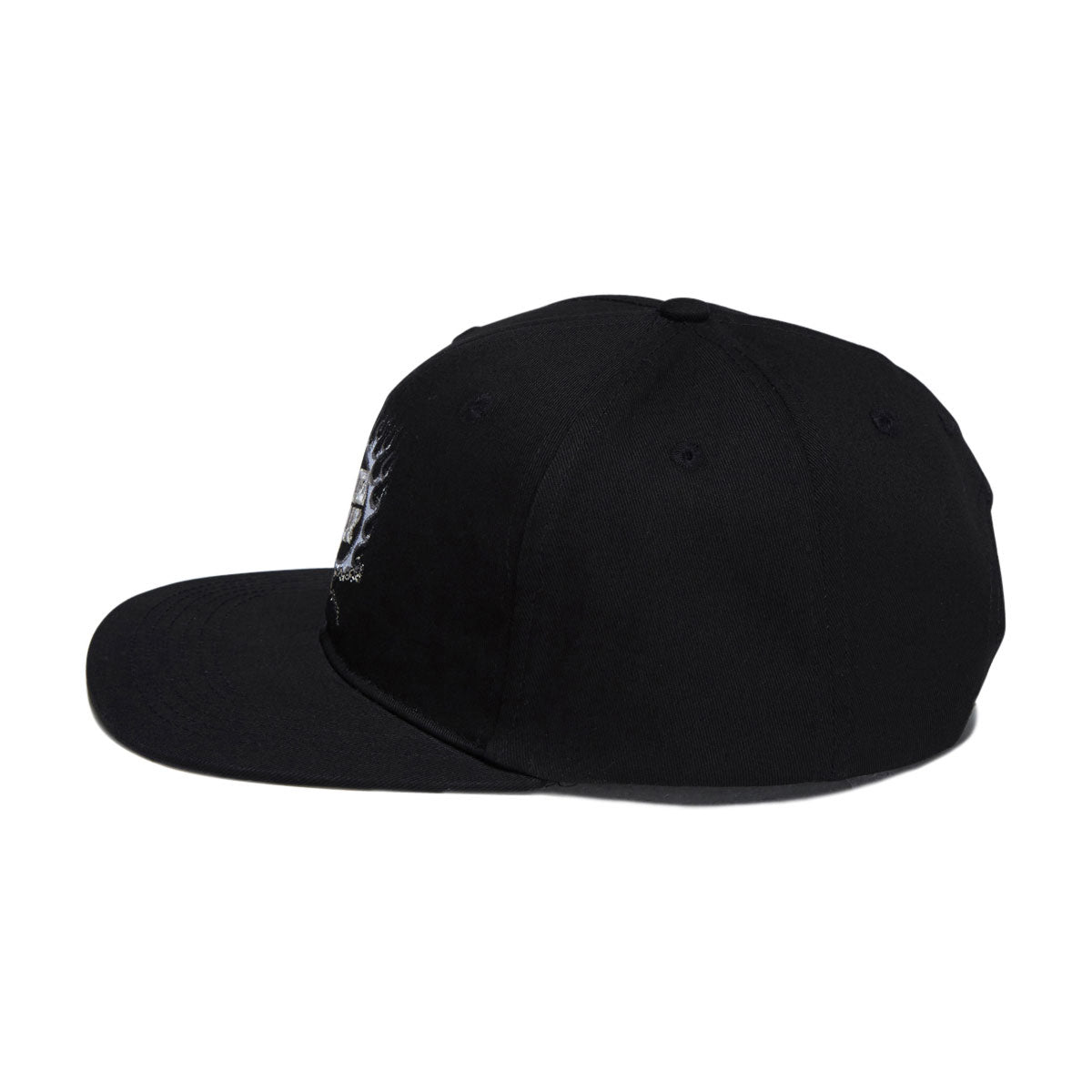Santa Cruz Forging Dot Snapback Hat - Black image 3
