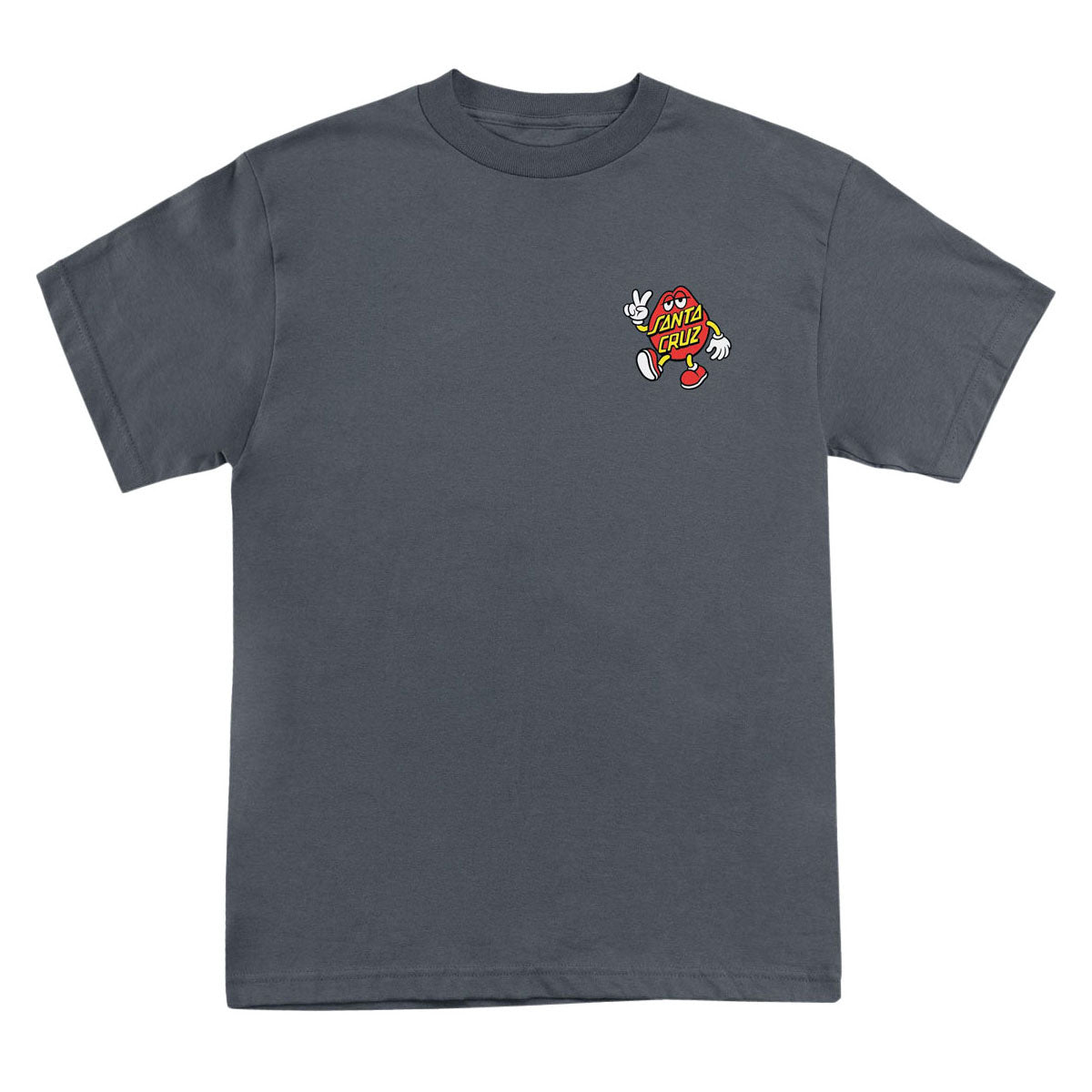 Santa Cruz Dot Dudes T-Shirt - Charcoal image 2