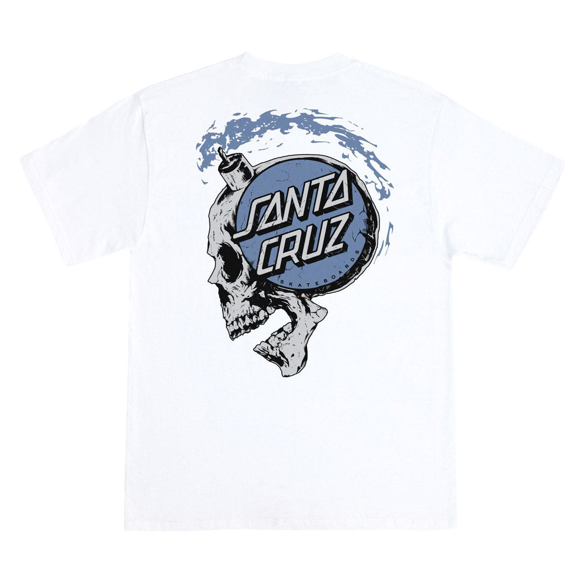 Santa Cruz Short Fuse T-Shirt - White image 1