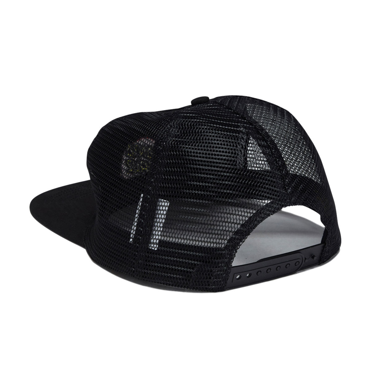Santa Cruz Cruz Embroidered Snapback Hat - Black image 2
