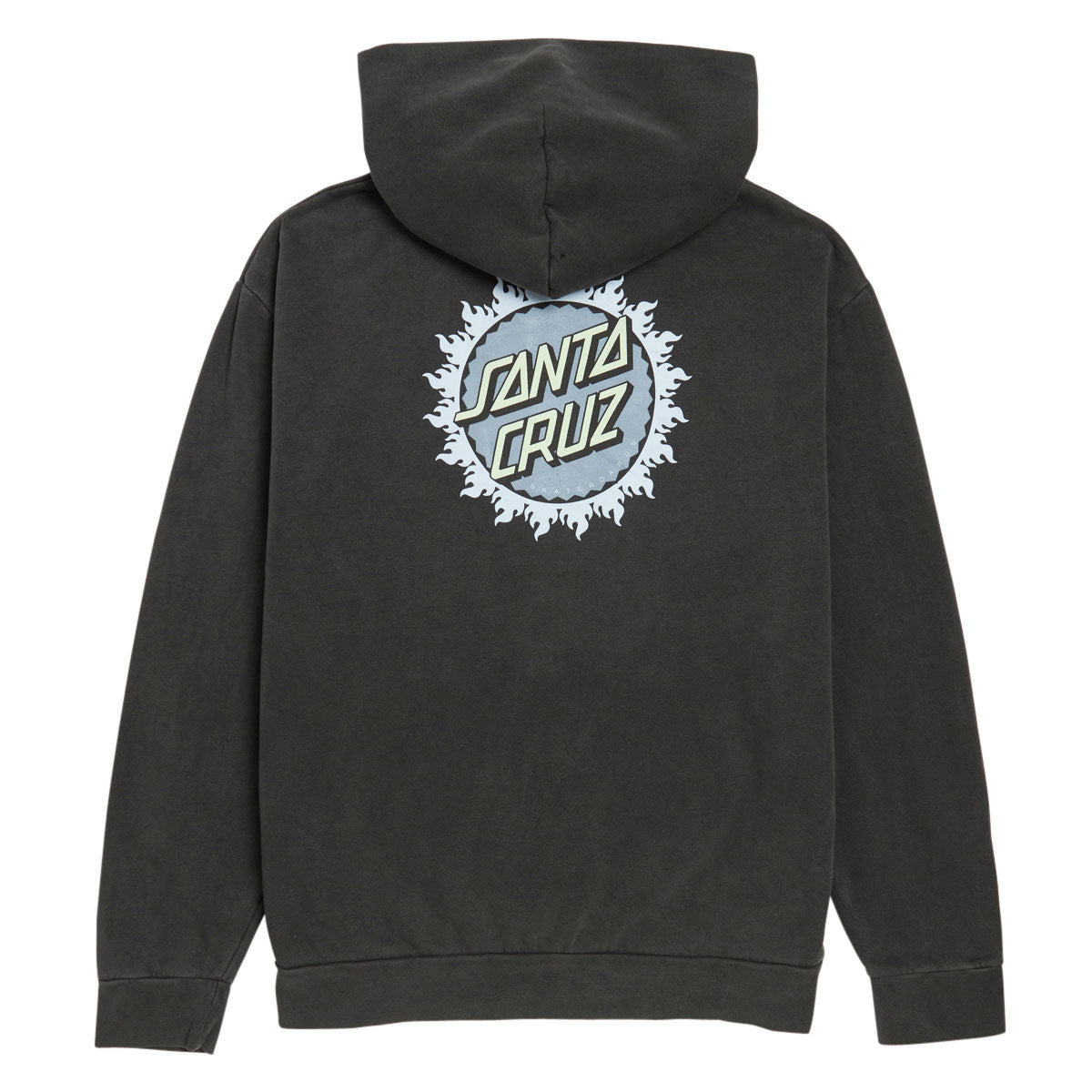 Santa Cruz Womens Outburst Hoodie - Pigment Black image 2
