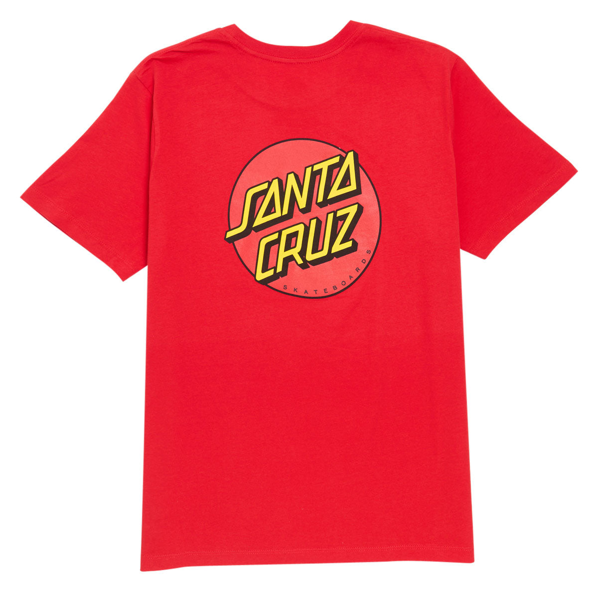 Santa Cruz Womens Classic Dot T-Shirt - Team Red image 2