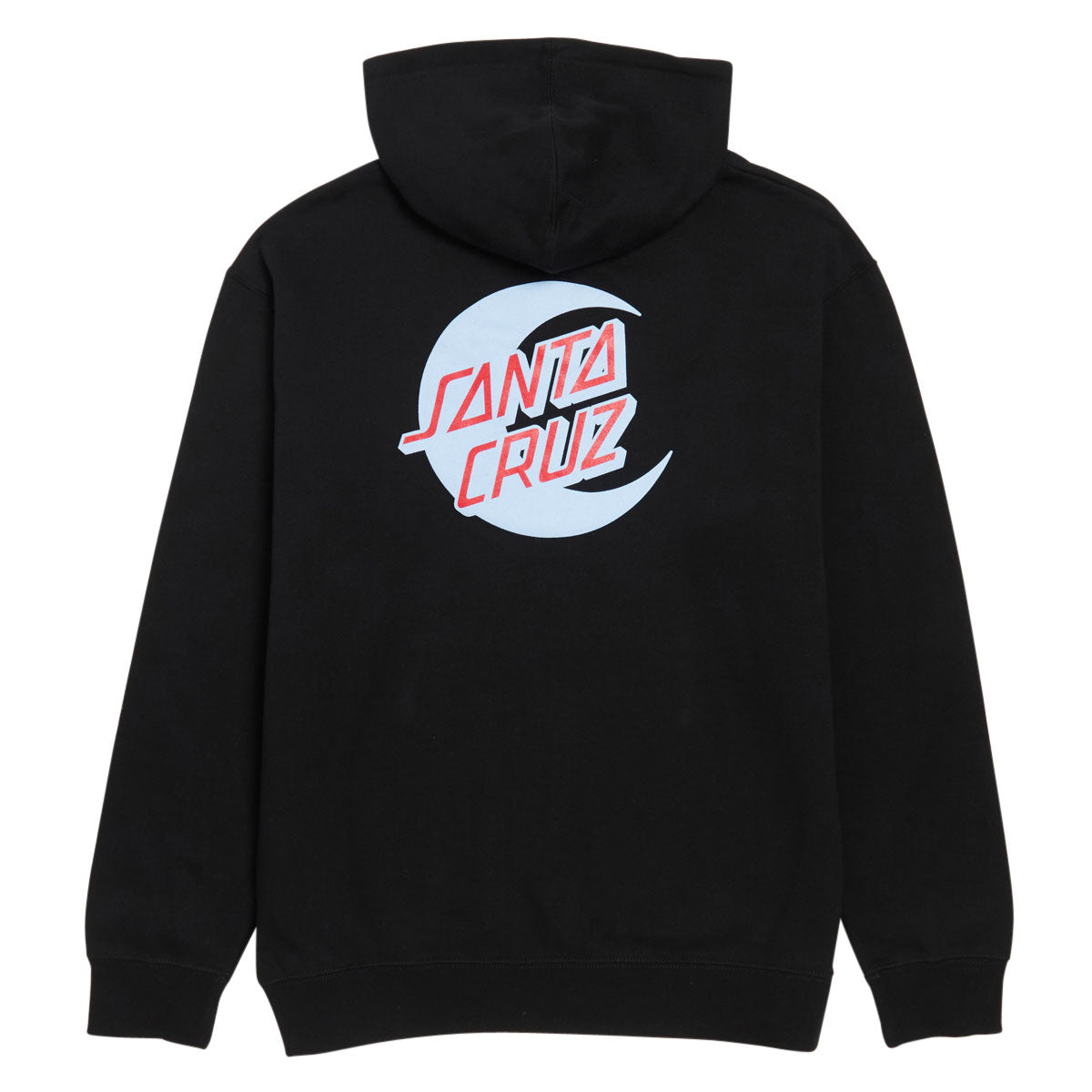 Santa Cruz Womens 2 Tone Moon Dot Hoodie - Black image 2