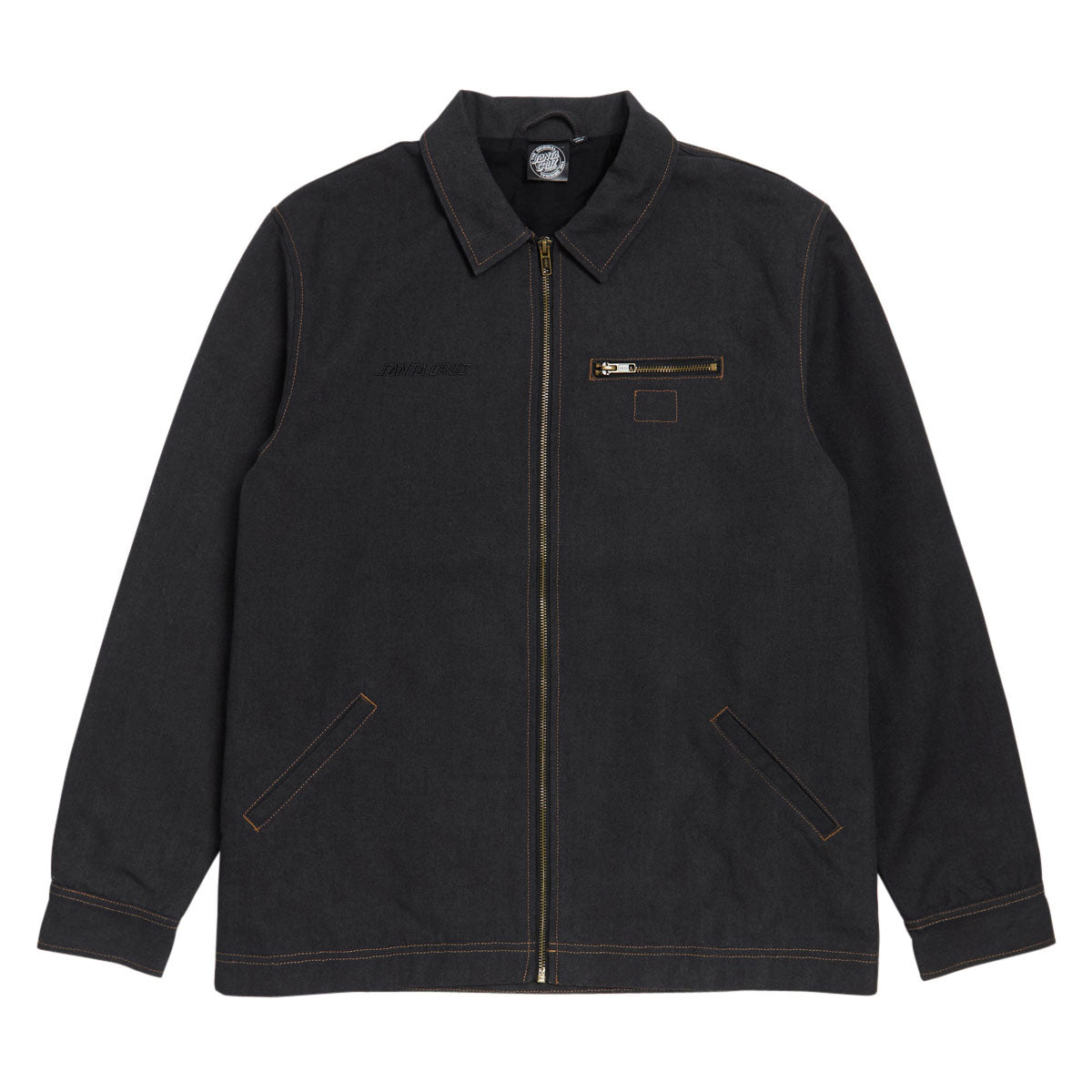 Santa Cruz Strip Classics Work Jacket - Washed Black image 1